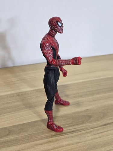 Spiderman 2 Super Poseable Articulated Figure 2003 Tobey Maguire marvel legends - Picture 2 of 6