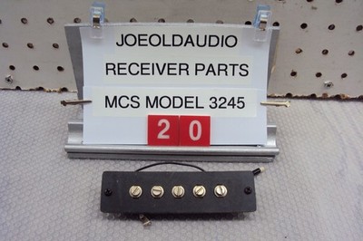 MCS Model 3245 AM/FM Antenna Input Panel. Tested. Parting Out Entire 3245