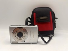 Canon PowerShot SD870 IS Digital ELPH 8.0MP Silver Camera w/ Case