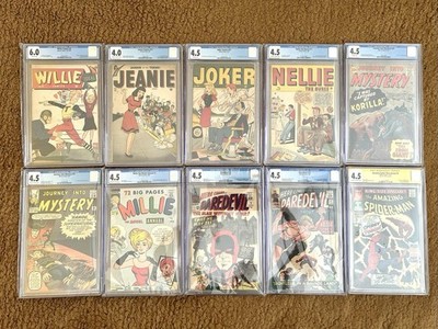 Marvel Comics Brand Emblem set featured @ San Diego Comic-Con Museum / 16 Comics