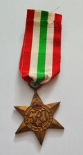 Original / genuine WW2 Italy Star Medal - World War 2 - #8