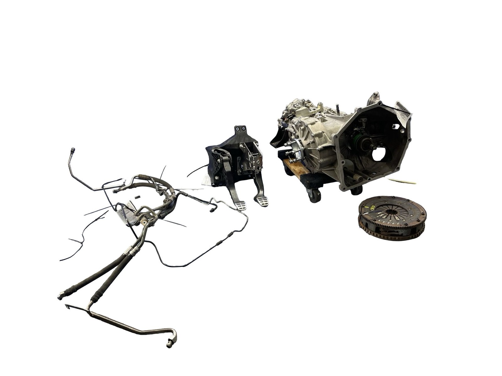 2010-2013 AUDI R8 AWD 4.2L MANUAL TRANSMISSION GATED SHIFTER BRAKE CLUTCH PEDAL