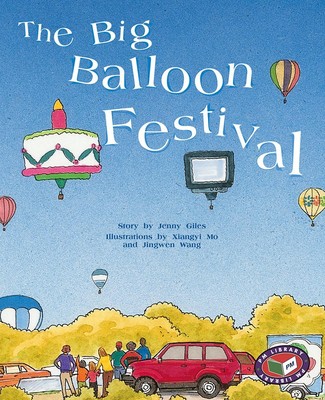 The Big Balloon Festival 1st Edition by Jenny Giles (English) Paperback Book