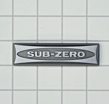 BRAND NEW OEM SUB ZERO NAME PLATE PART#7015939 FREE SHIPPING!