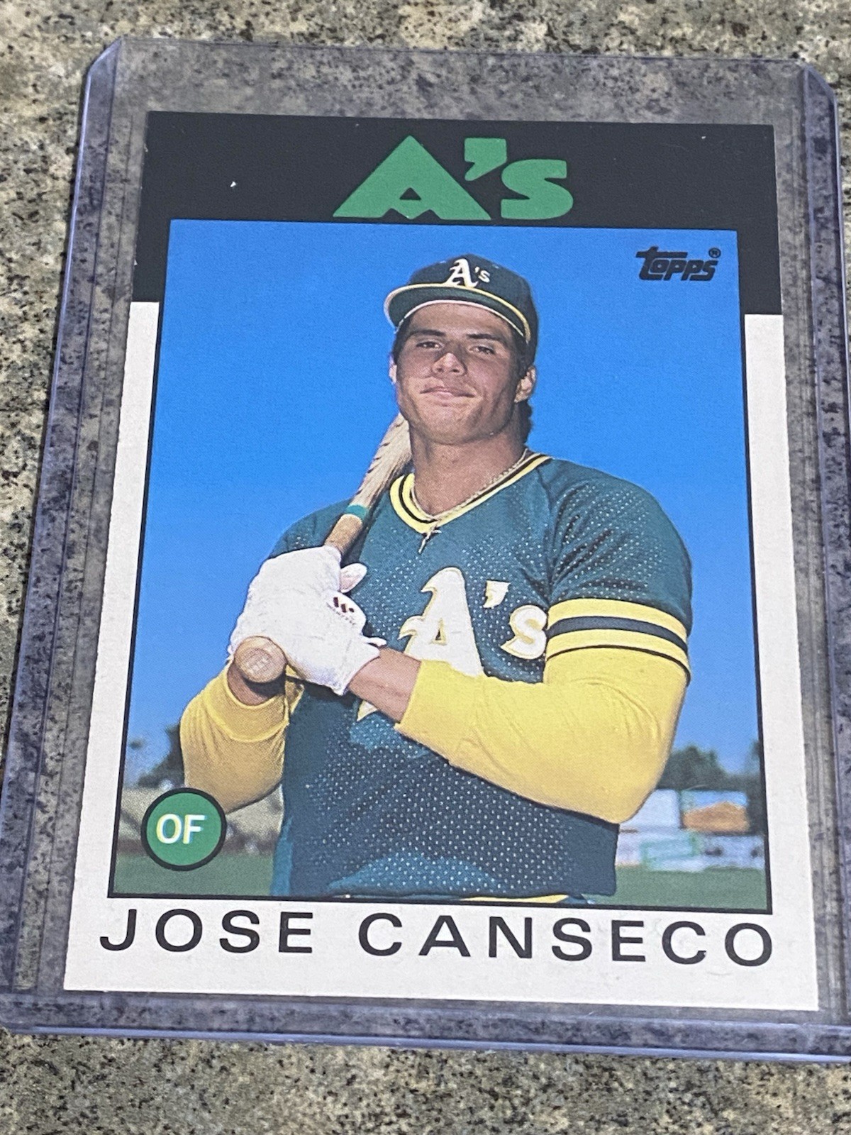 1986 Topps Traded - Jose Canseco #20T (RC)