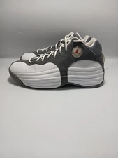 Nike Air Jordan Jumpman Team 1 Retro White Grey 644938-105 Size 9 