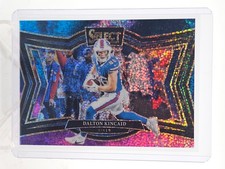 DALTON KINCAID 2024 PANINI SELECT FIELD LEVEL COSMIC PRIZM SSP #423 BILLS Q3524