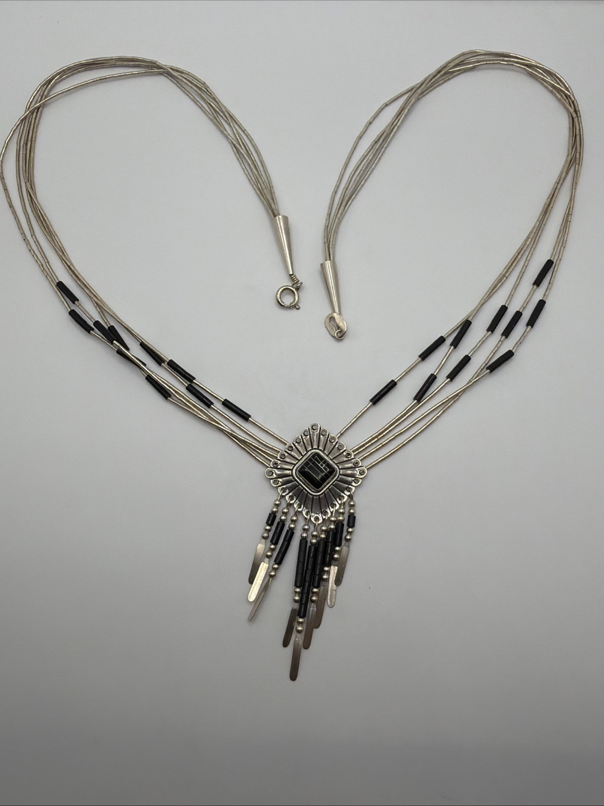 アクセサリー Navajo Liquid Silver Chain Bracelet navajo-liquid