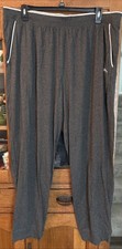Tommy Bahama Men  s Sleep Lounge Pants Gray Drawstring Pockets Size 2XL