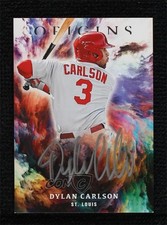2021 Panini Chronicles Origins Signatures Silver Ink Dylan Carlson Auto r0j