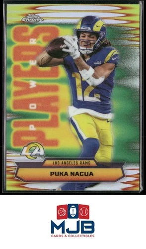 2025 Topps Chrome Puka Nacua Refractor (RAW)