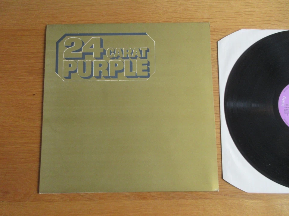 Deep Purple 24 Carat Purple LP ORIG 1975 1ST PRESS NEAR MINT VINYL MSPRINT LABEL - Image 2 of 4