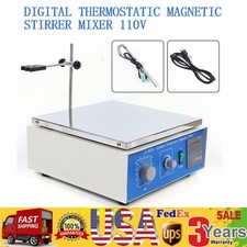 RT-100?? 10L Thermostatic Magnetic Stirrer Digital Heating Lab Mixer Hot Plate