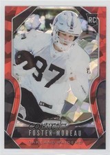 2019 Panini Prizm Rookies Red Ice Prizm Foster Moreau #372 0di0