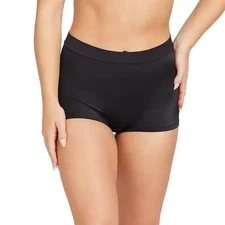 Red Hot By Spanx Size Medium Black Boyshort Mild Control 10223R NEW