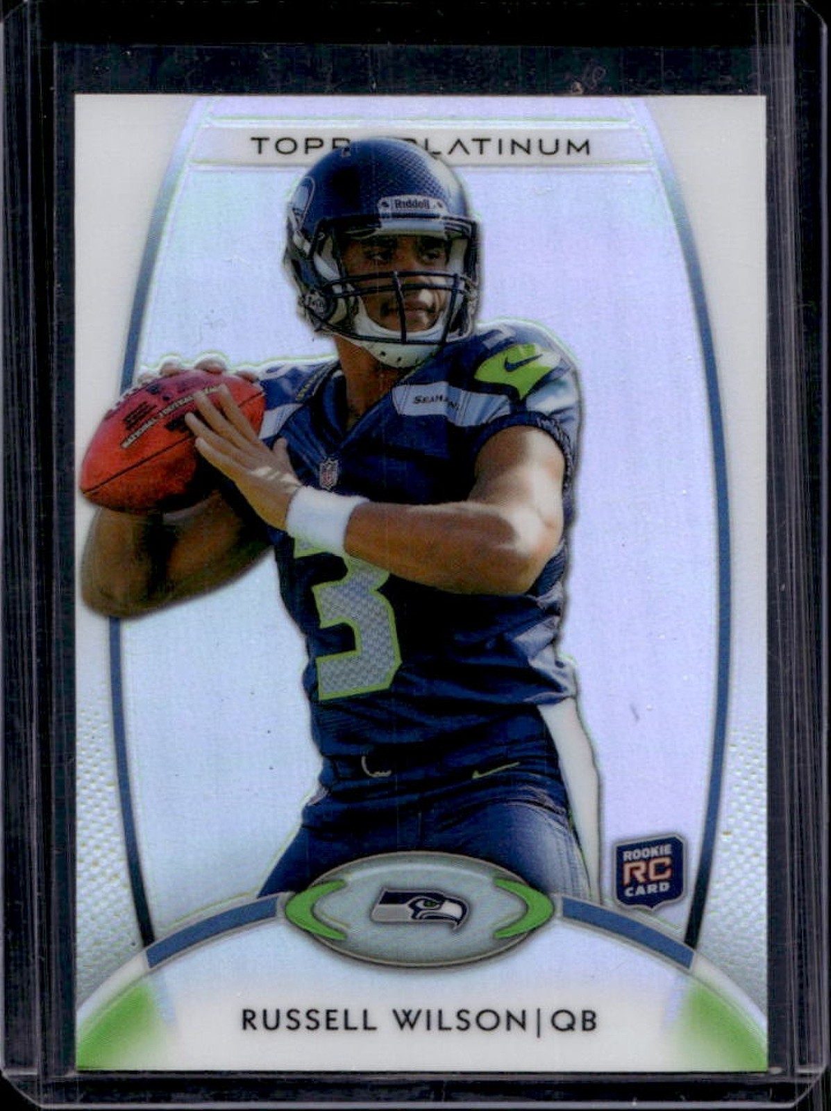 2012 Topps Platinum Russell Wilson RC Rookie #138 Seahawks