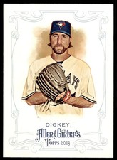 2013 Topps Allen & Ginter R.A. Dickey #151 Toronto Blue Jays