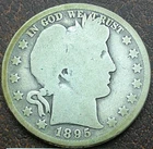 US 1895 Barber Half Dollar **