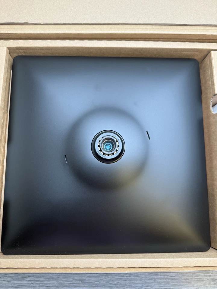 Cabezal de ducha de lluvia Grohe 265702430 1,75 GPM función única negro *LEER Foto 4 de 4