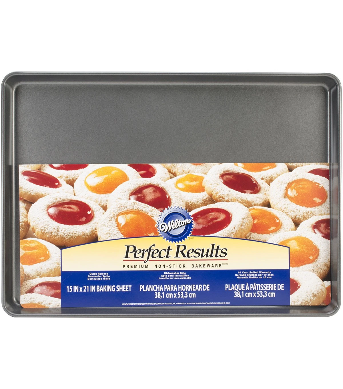Wilton Perfect Results, Non-Stick Mega Baking Sheet, 21 X 15, 2105-0109
Opens in a new window or tab