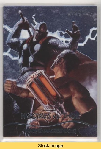 2020 Upper Deck Marvel Masterpieces Battle Spectra Hercules vs Thor READ s1t