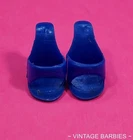 Vintage Barbie Doll Midnight Blue #1617 Blue OT Heels / Shoes Excellent ~ 1960's