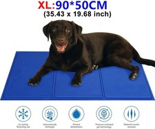 Cooling Gel Mat Self Cooling Cushion Pad Summer Hot Weather Sleeping Bed Dog Pet
