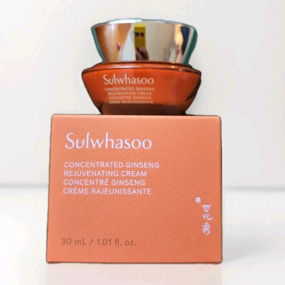 Sulwhasoo - Concentrated Ginseng Rejuvenating Cream - 30mL / 1.01 oz New In Box - Image 2 of 2