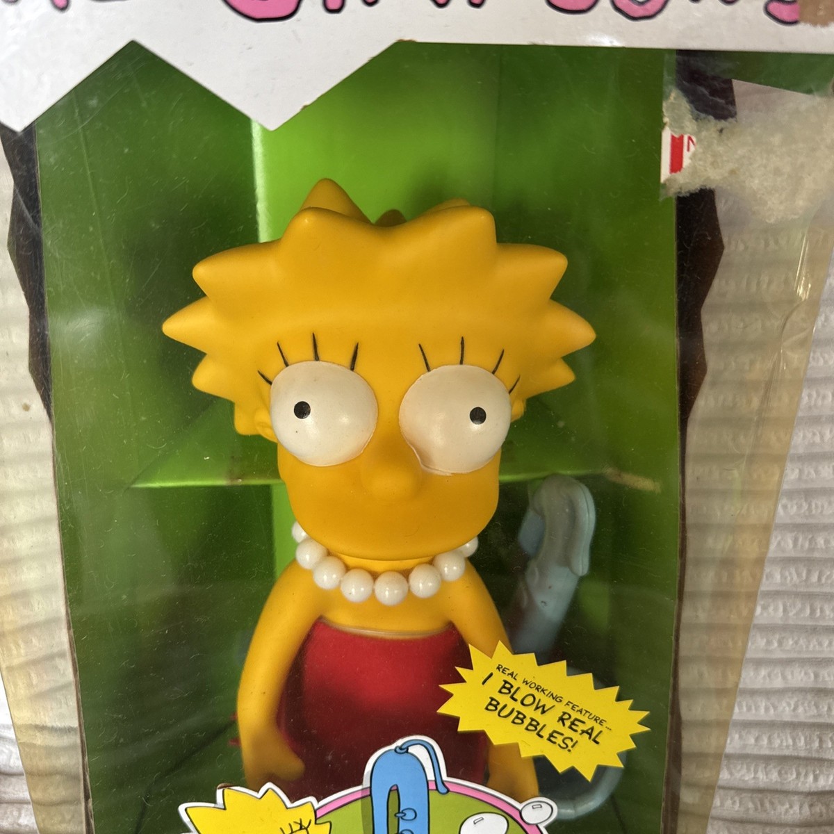 Mattel The Simpsons Bubble Blowing Lisa Doll 1990 NIB￼￼ | eBay