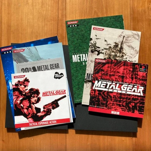 METAL GEAR 20th ANNIVERSARY SOLID COLLECTION PS2 Konami Complete Box Set - Picture 3 of 12