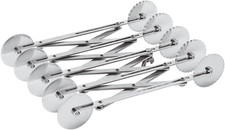 47822-05 Rullo Taglia Pasta Estensibile Con 5 Lame Lisce E 5 Ondulate, per Tagli