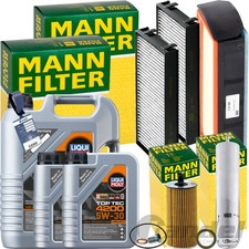 MANN INSPEKTIONSPAKET+7L LIQUI 5W-30 �L passend f�r 30+40d BMW X5 F15 X6 F16 F85