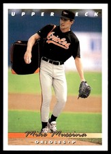 Mike Mussina 1993 Upper Deck #233 Orioles MLB READ FREE SHIPPING AutographDen