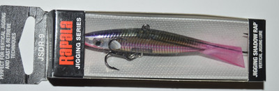 rapala jigging shadow rap minnow jsdr-9  3.5'' sinking 5/8oz live smelt
