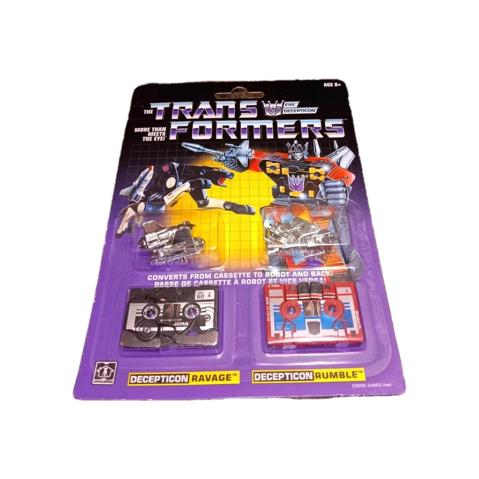 Transformers Walmart Reissue 2Pack Decepticons Ravage and Rumble 2018 Authentic - Image 2 of 4