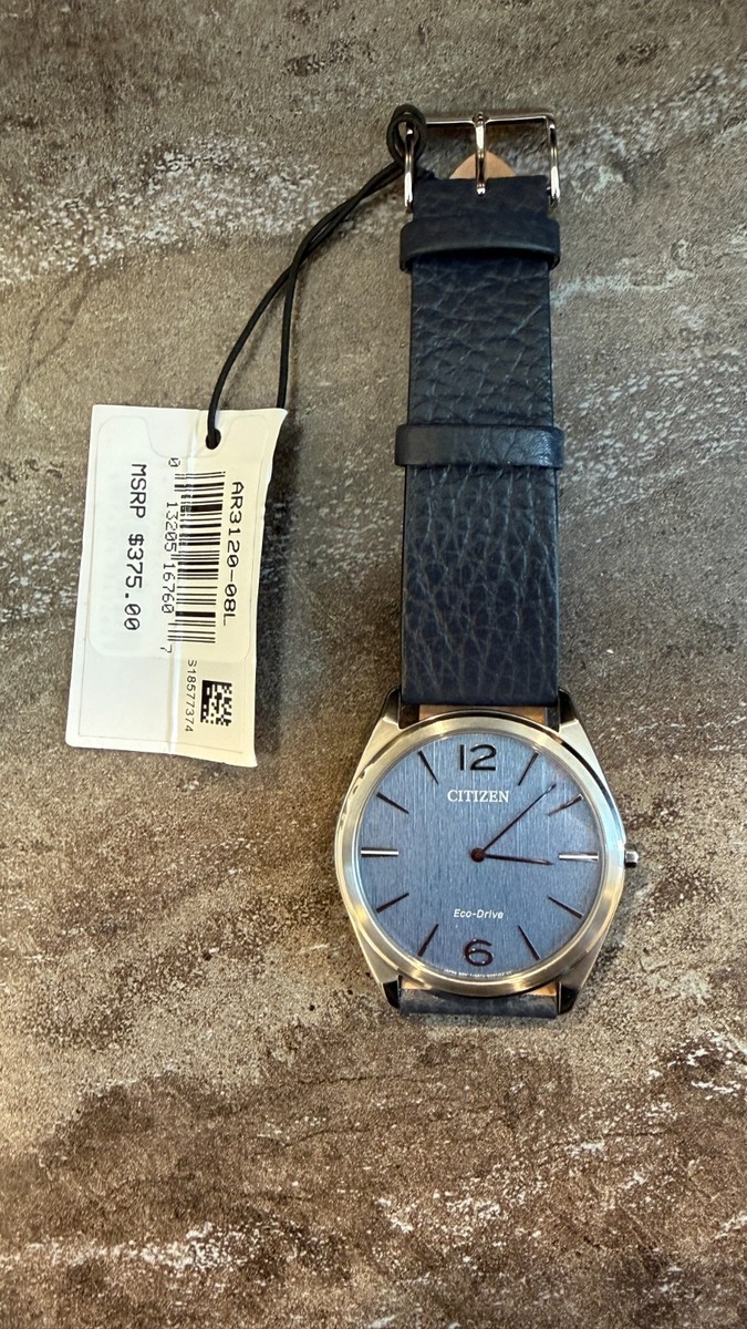 Citizen Suratto Eco Drive Blue Face Silver Eco Drive AR3120-08L