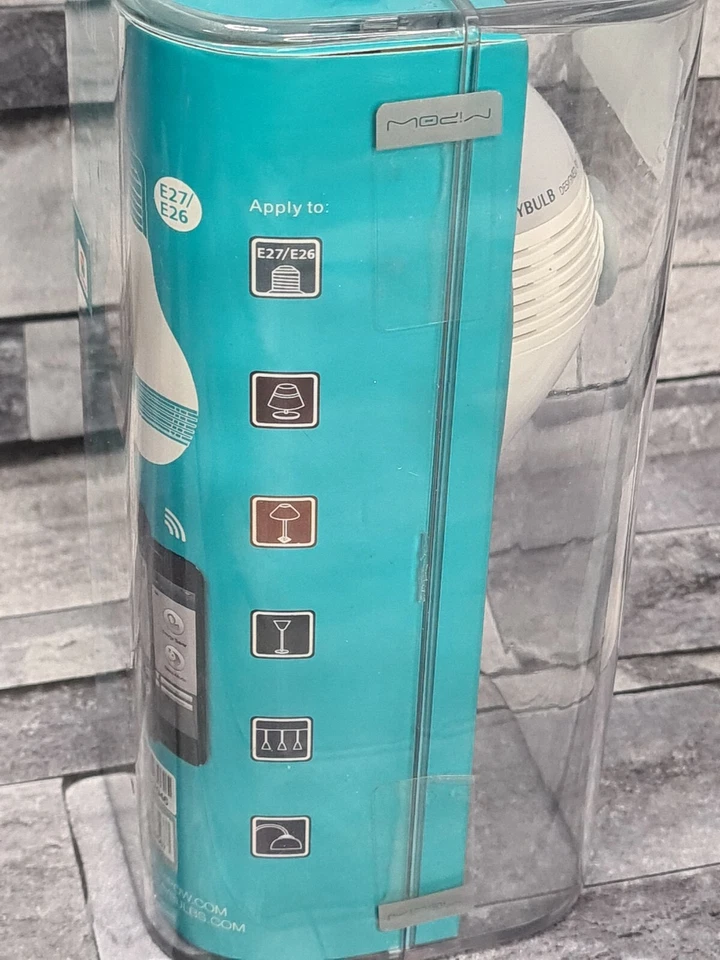 Mipow PLAYBULB Bluetooth Wireless Smart LED Speaker Light Bulb E27/26 - Image 4 of 4