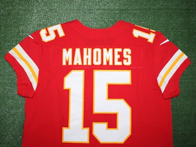 Authentic Patrick Mahomes Kansas City Chiefs Nike Vapor Elite