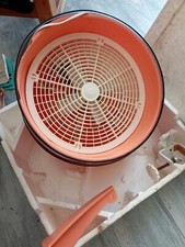 CALOR - vintage Orange casque séchoir mode coiffure paris