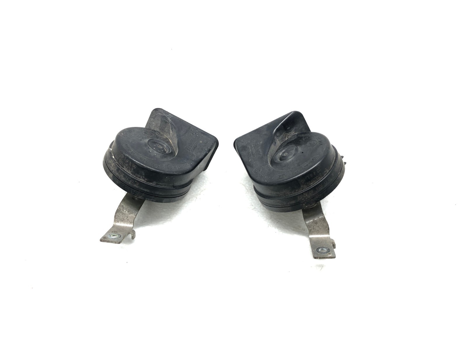 2017-2020 MASERATI LEVANTE LOW & HIGH PITCH TONE HORN SIREN SIGNAL SET X2 OEM