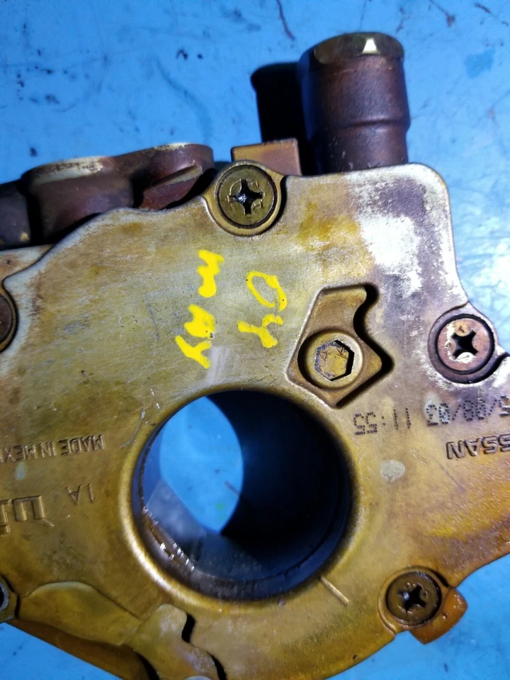 03 04 05 NISSAN MAXIMA ДВИГАТЕЛЯ МАСЛЯНЫЙ НАСОС OEM - Изображение 2 из 4