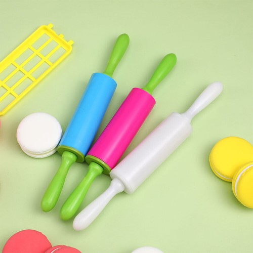 Kit Attrezzi per Impasto Artigianato Plastica Rolling Pin Bambini Artigianato - Foto 2 di 12
