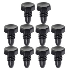 10Pcs Plastic Billiard Cue Bottom Protectors Small Bottom Plugs Covers