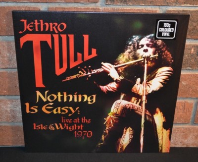 JETHRO TULL - Nothing Is Easy: Live 1970, Ltd 180G 2LP RED VINYL Gatefold NEW!