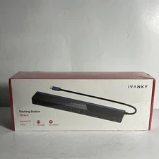 USB C Laptop Docking Station with 100W Power Adapter iVANKY 12-in-1 85W PD SEALD