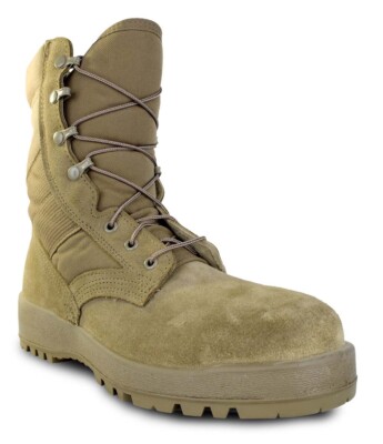MCRAE ARMY-USAF SPEC HOT WEATHER STEEL-TOE BOOTS 8989 / COYOTE