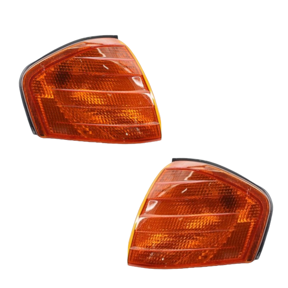 Amber Lens Corner Lights For Mercedes-Benz W202 C36 AMG C43 AMG | eBay