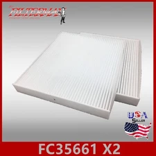 FC35661(X2) CF10381 24517 CABIN AIR FILTER: 2007-09 SANTA FE & 2006-08 SONATA