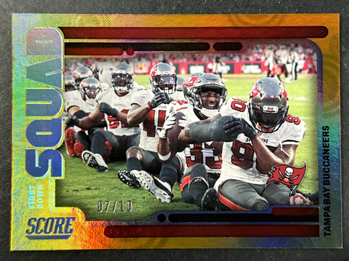 2022 Score - Squad #S3 Tampa Bay Buccaneers - GOLD /10