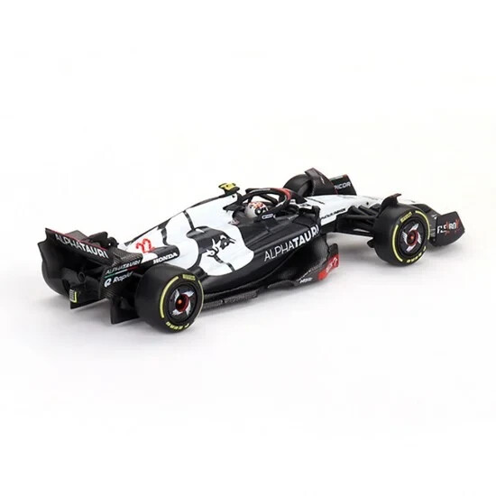 ミニカー Scuderia Alpha Tauri  AT 04 Japanese  GP Mini GT 1:64 AlphaTauri AT04 #22 Yuki Tsunoda 2023 F1 2023
